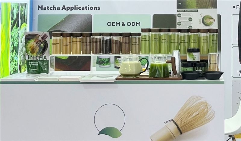 应用展示｜蓝莓抹茶拿铁